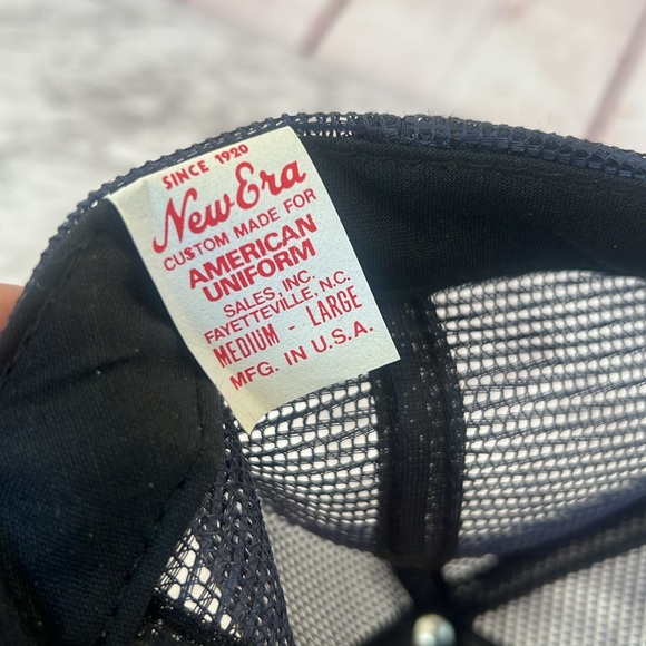 1970’s Hospital PATIENT CARE ANYWHERE SNAPBACK NAVY HAT - Picture 7 of 7